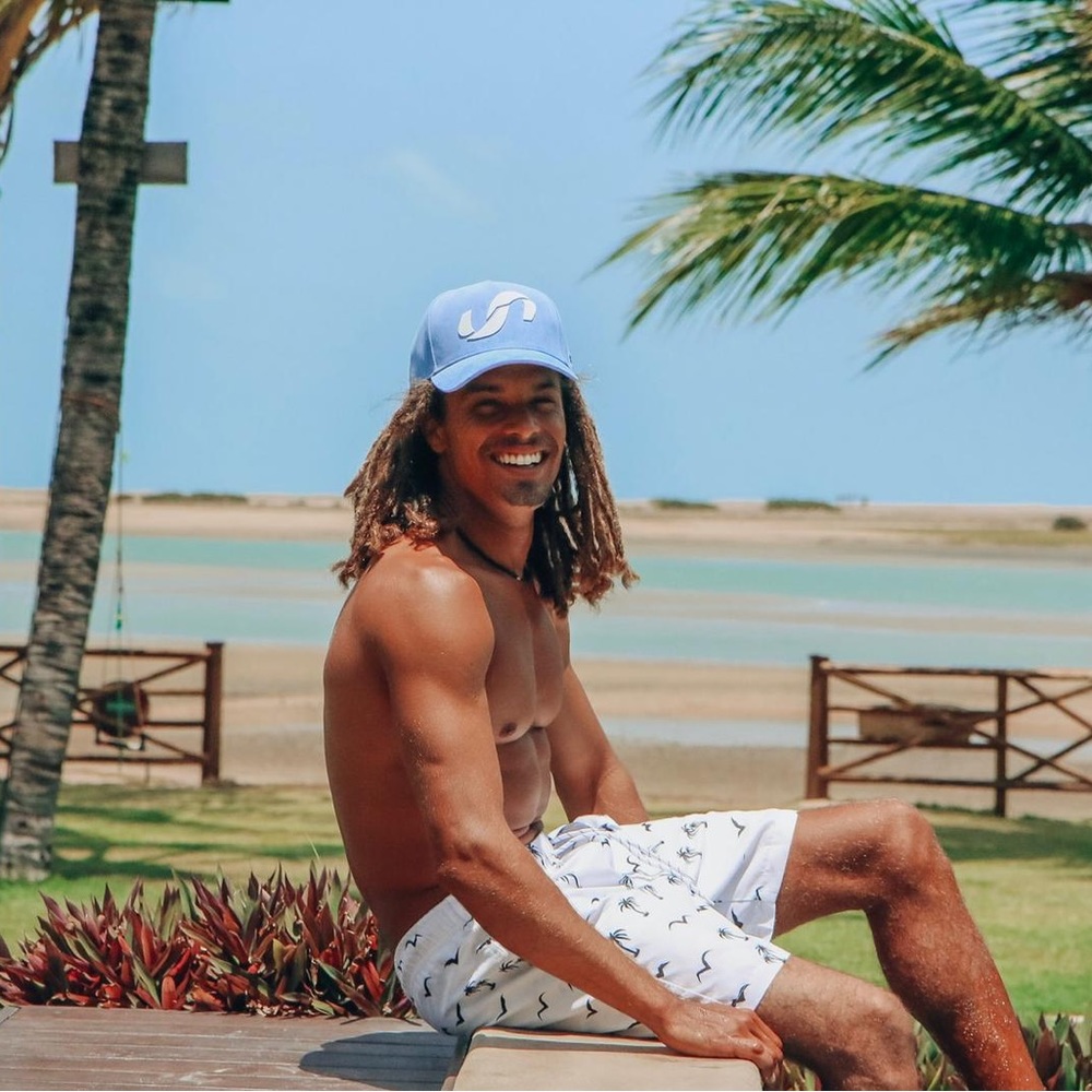 Soflo hat suede with silicone logo